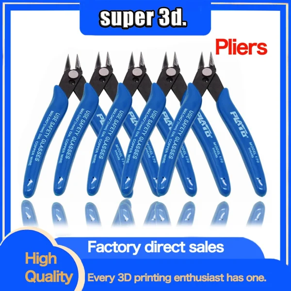 Electronic Diagonal Pliers Side Cutting Nippers